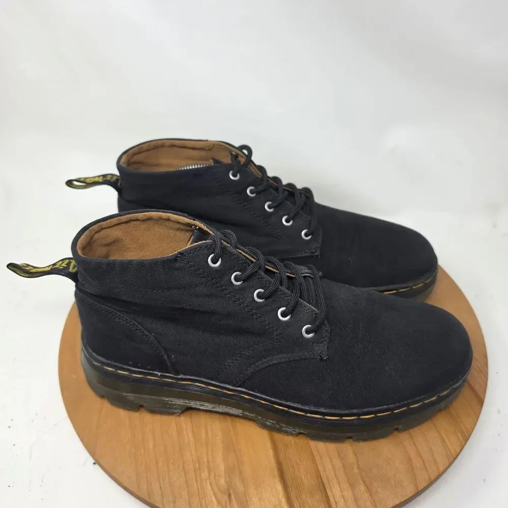 Dr. Martens Boots Mens 10 Bonny Chukka Boots Black Casual Ankle Workwear